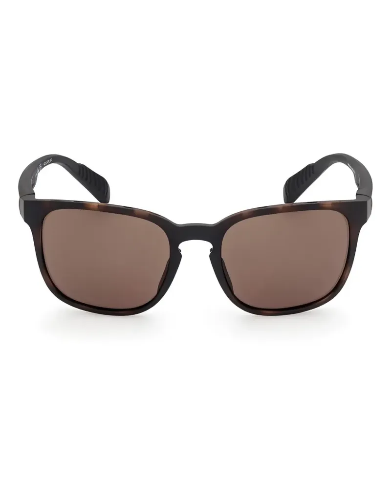 adidas square-frame sunglasses - Braun Braun
