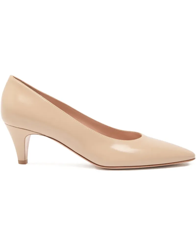 Gianvito Rossi Amelia Pumps mit spitzer Kappe - Nude Nude