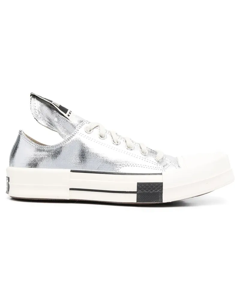 Converse x Rick Owens DRKSHDW TURBODRK Chuck 70 Sneakers - Silber Silber