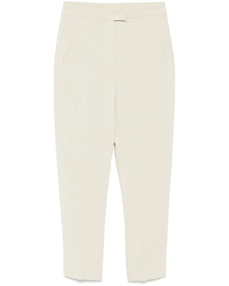 Patrizia Pepe Hose mit Fly-Motiv - Nude Nude