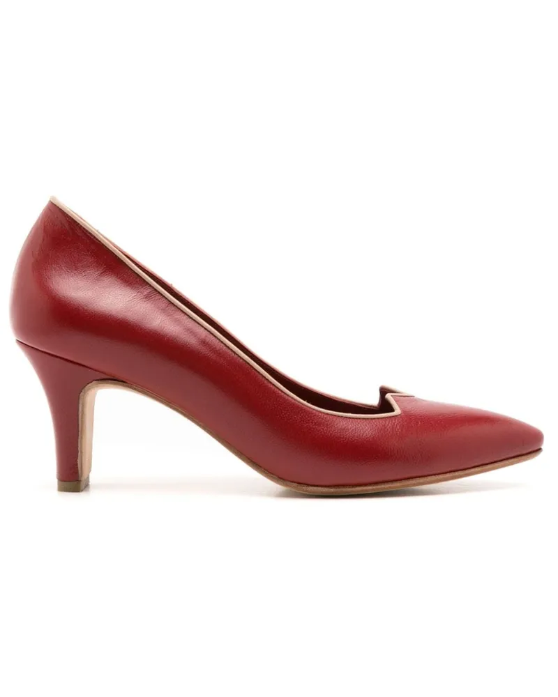 Sarah Chofakian Banoni Pumps 55mm - Rot Rot