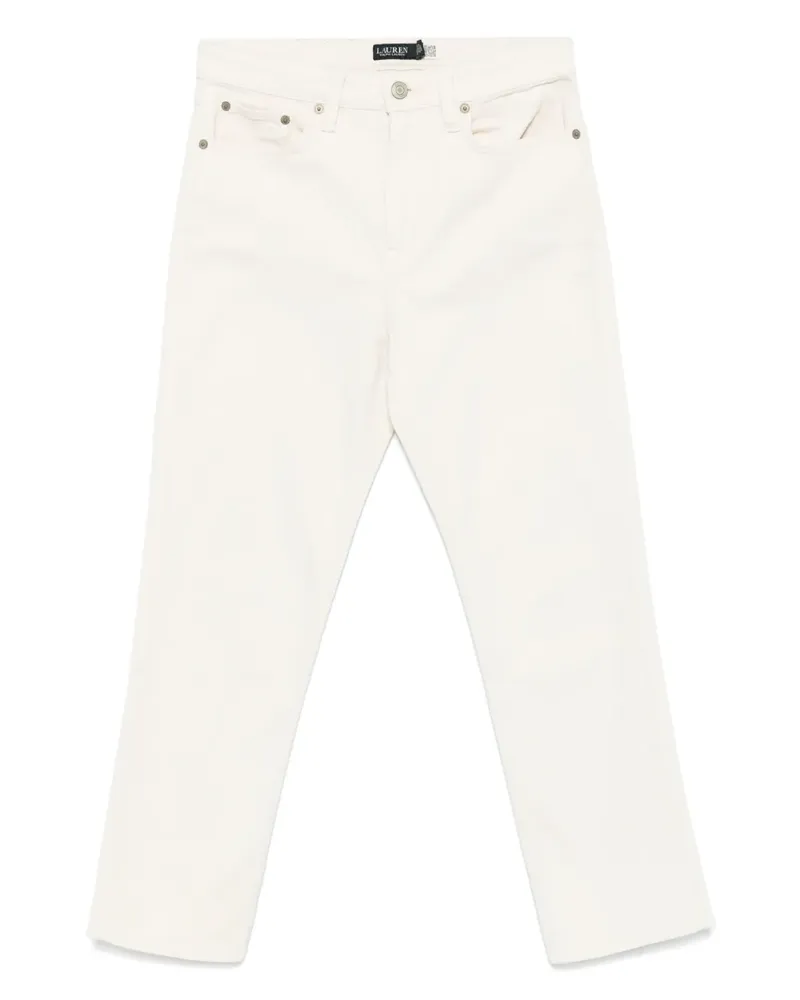 Ralph Lauren Jeans mit Logo-Patch - Nude Nude
