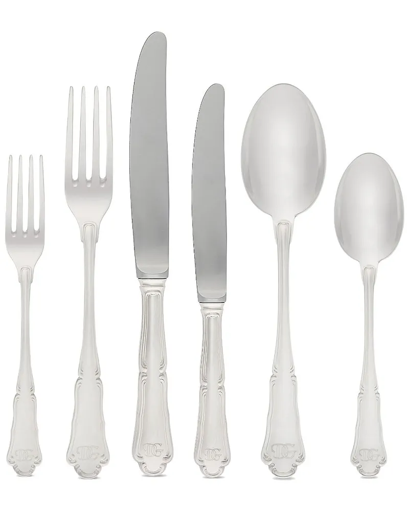 Dolce & Gabbana German Silver Besteck (6er-Set) - Silber Silber