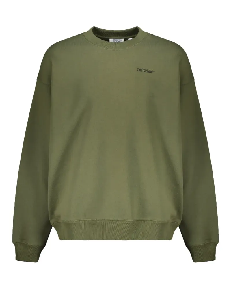 OFF-WHITE Arrows-print sweatshirt - Grün Grün