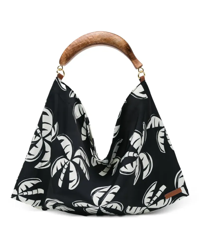 FARM Rio Scarf tote bag - Schwarz Schwarz