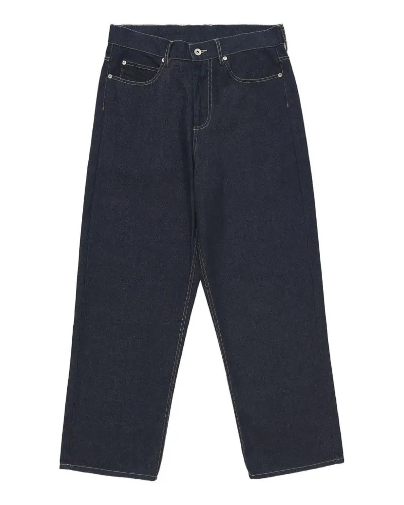 Nicholas Daley corduroy pocket jeans - Blau Blau