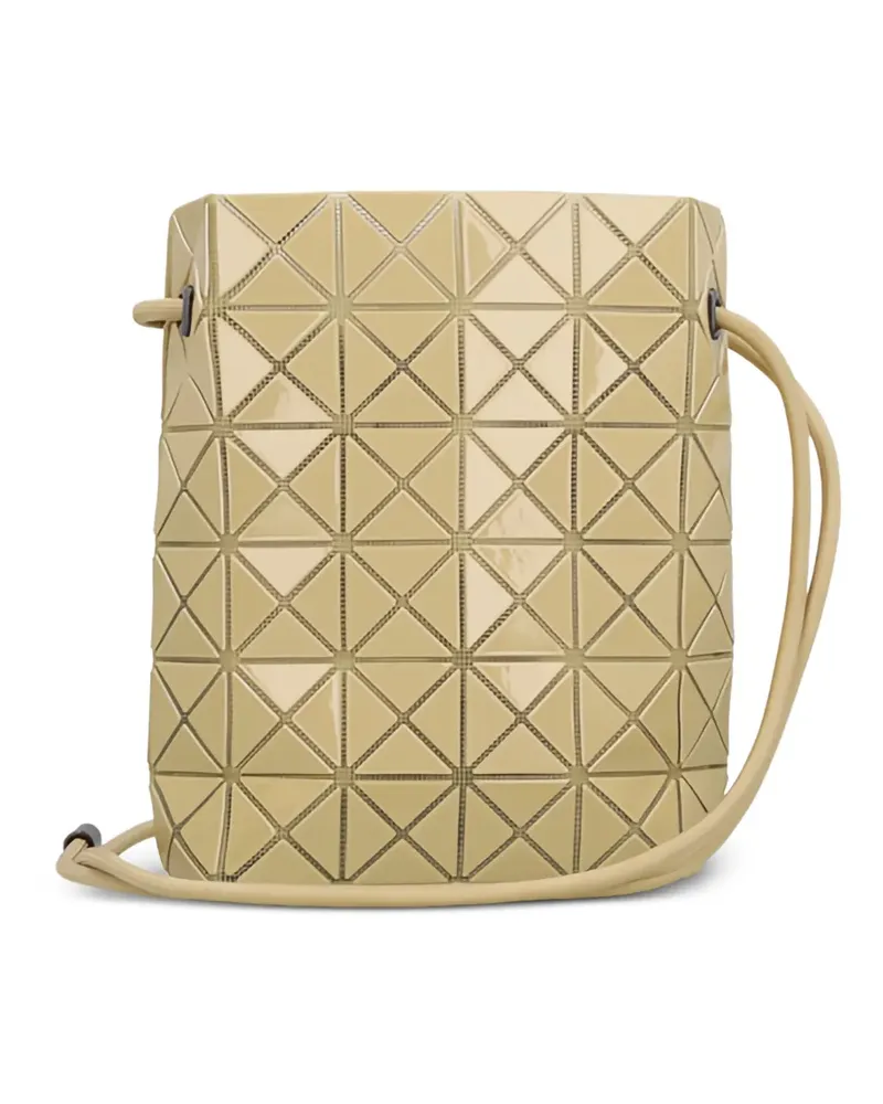 Issey Miyake Beuteltasche mit geometrischem Muster - Nude Nude