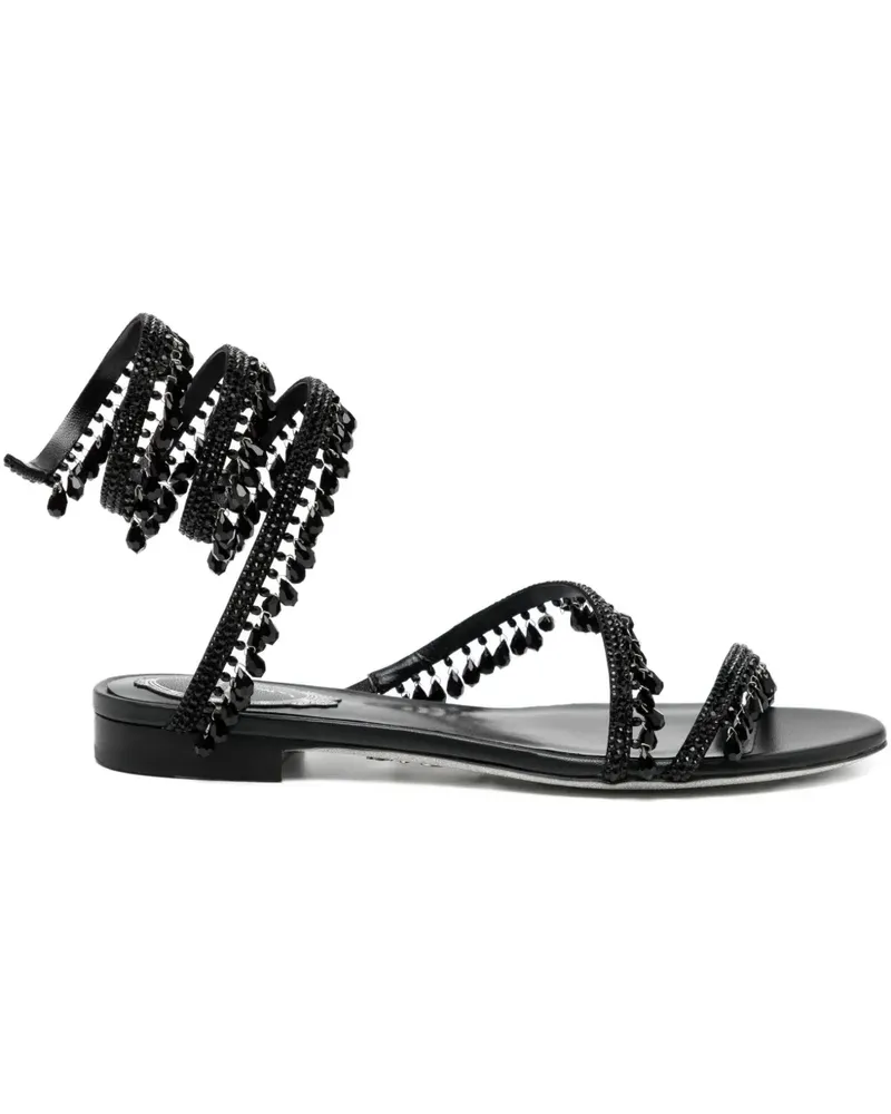 René Caovilla Chandelier sandals - Schwarz Schwarz
