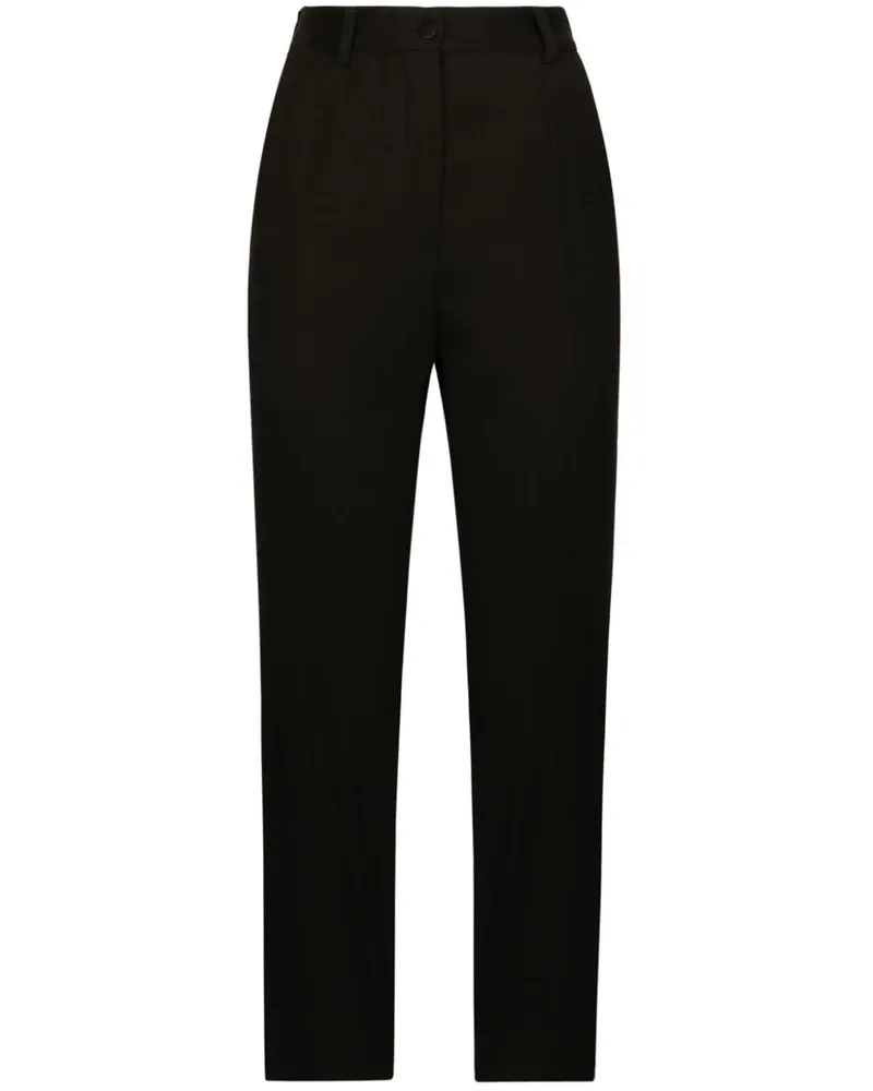 Dolce & Gabbana Klassische Hose - Schwarz Schwarz