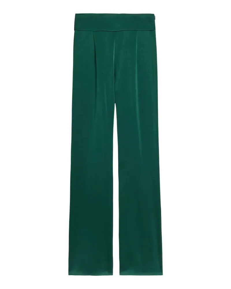 GALVAN pleated trousers - Grün Grün