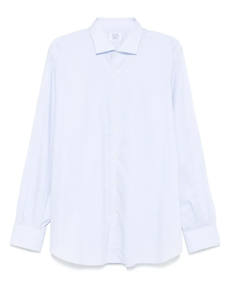 MAZZARELLI Kariertes Hemd - Blau Blau