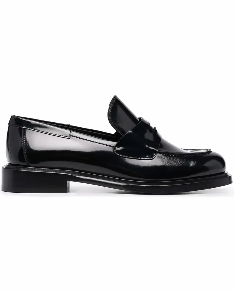 Ferragamo Nyx 30 Loafer aus Lackleder - Schwarz Schwarz