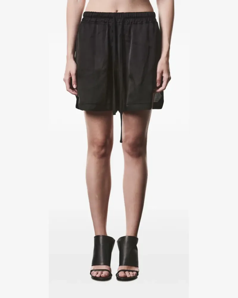 THOM KROM Shorts mit Kordelzug - Schwarz Schwarz