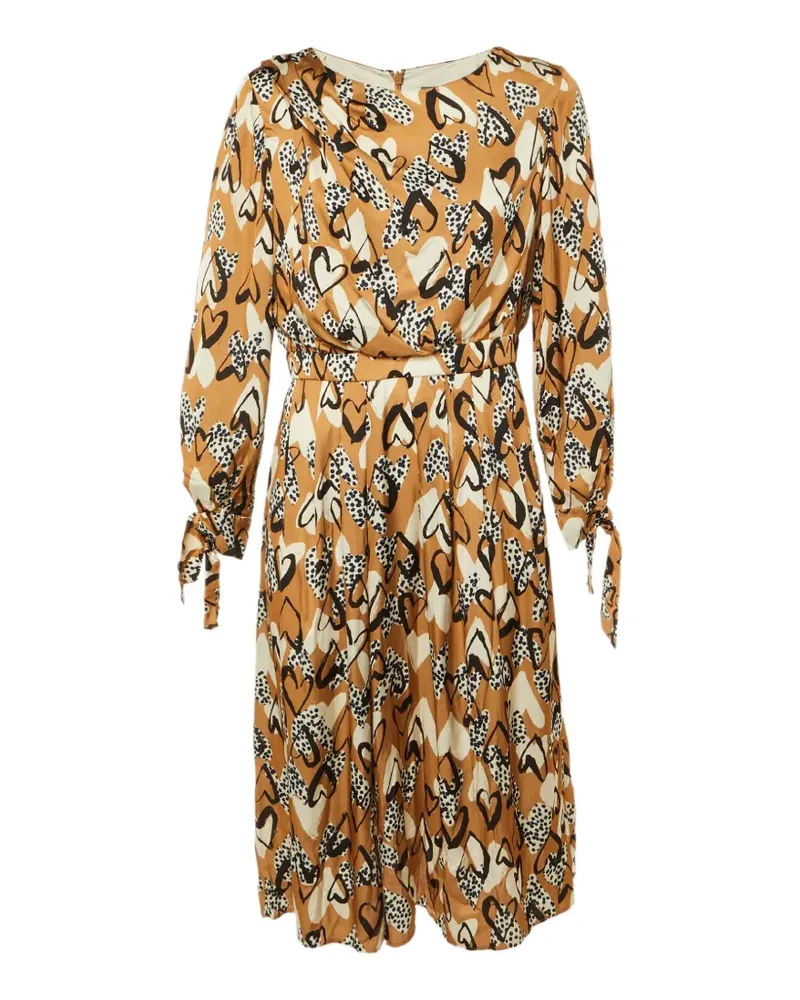 Paule Ka Minikleid mit Herz-Print - Nude Nude