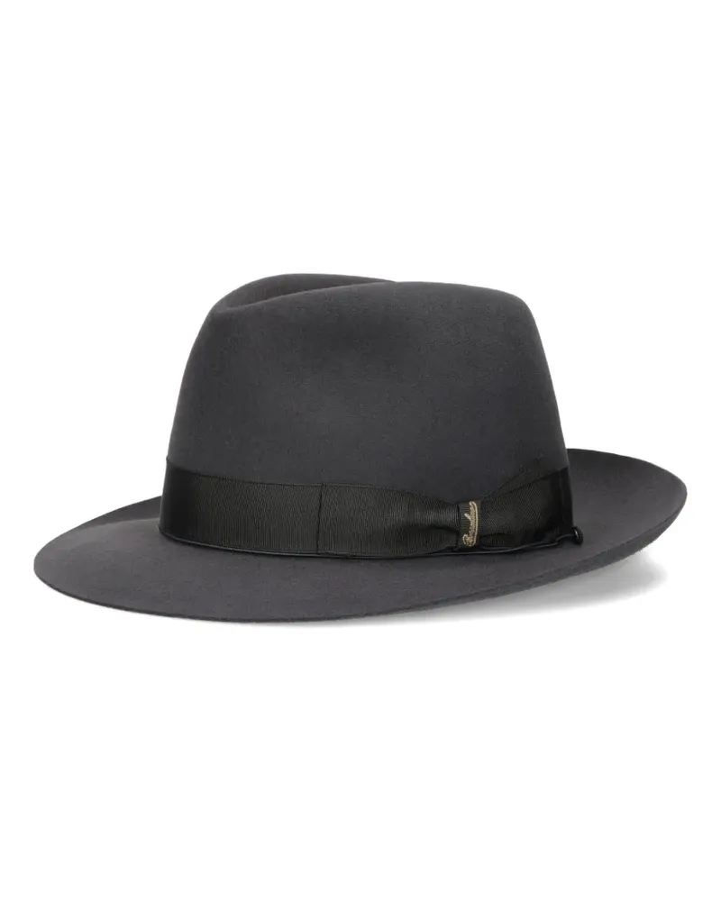 Borsalino Federico Hut - Schwarz Schwarz