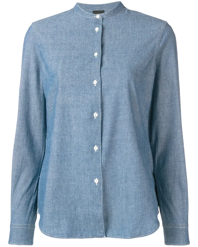 ASPESI Hemd mit lockerem Schnitt - Blau Blau