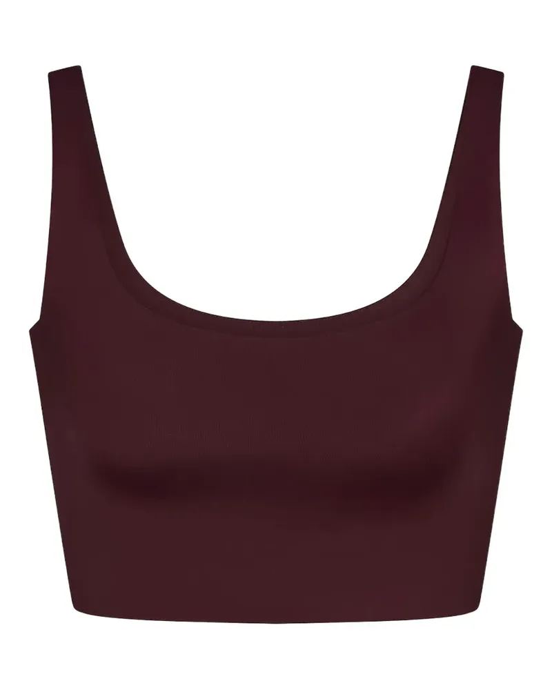 SKIMS x Nike scoop-neck bra top - Rot Rot