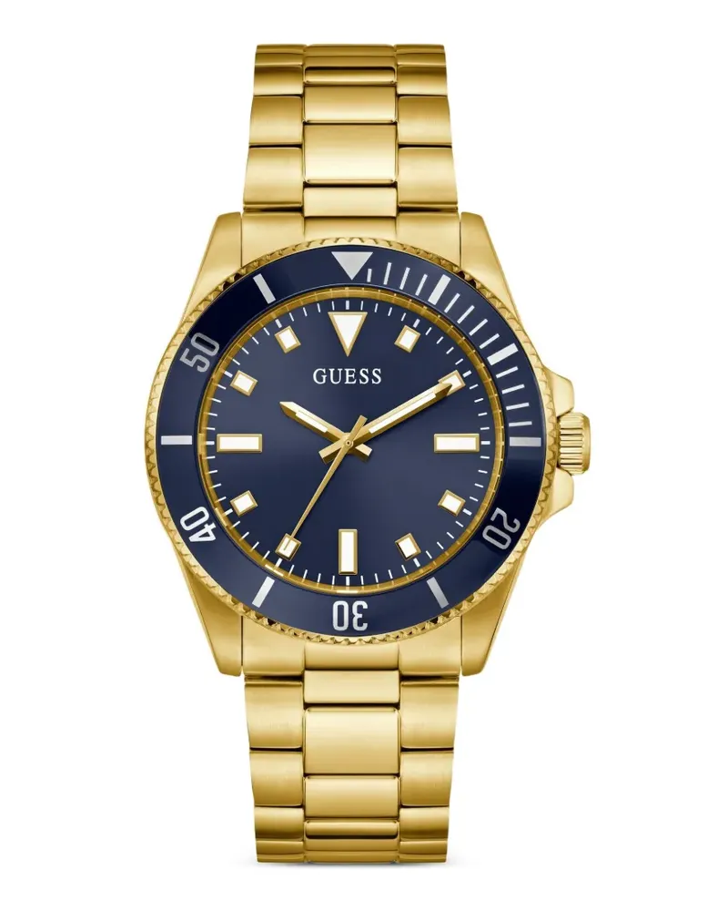 Guess round-case 41mm watch - Blau Blau