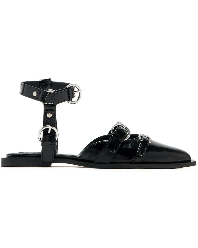 Alohas Thalara Ballerinas - Schwarz Schwarz