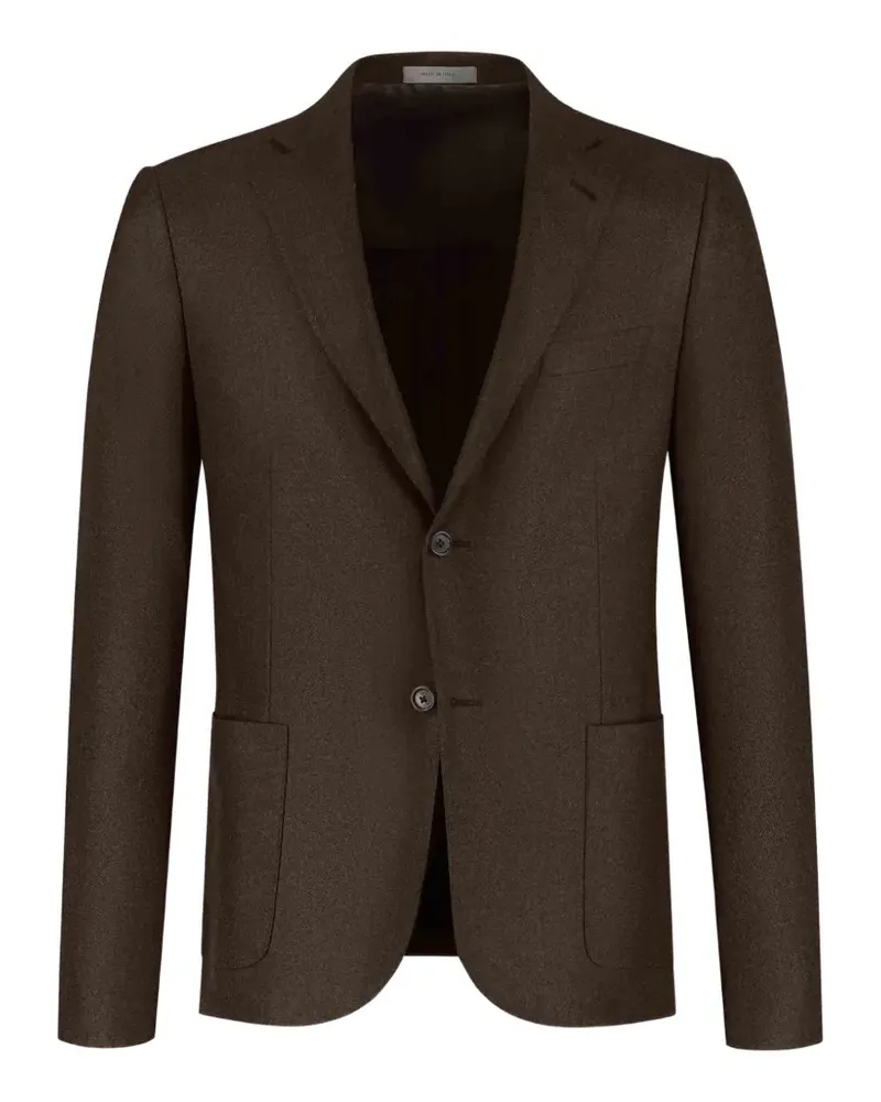 Corneliani Sakko mit fallendem Revers - Braun Braun