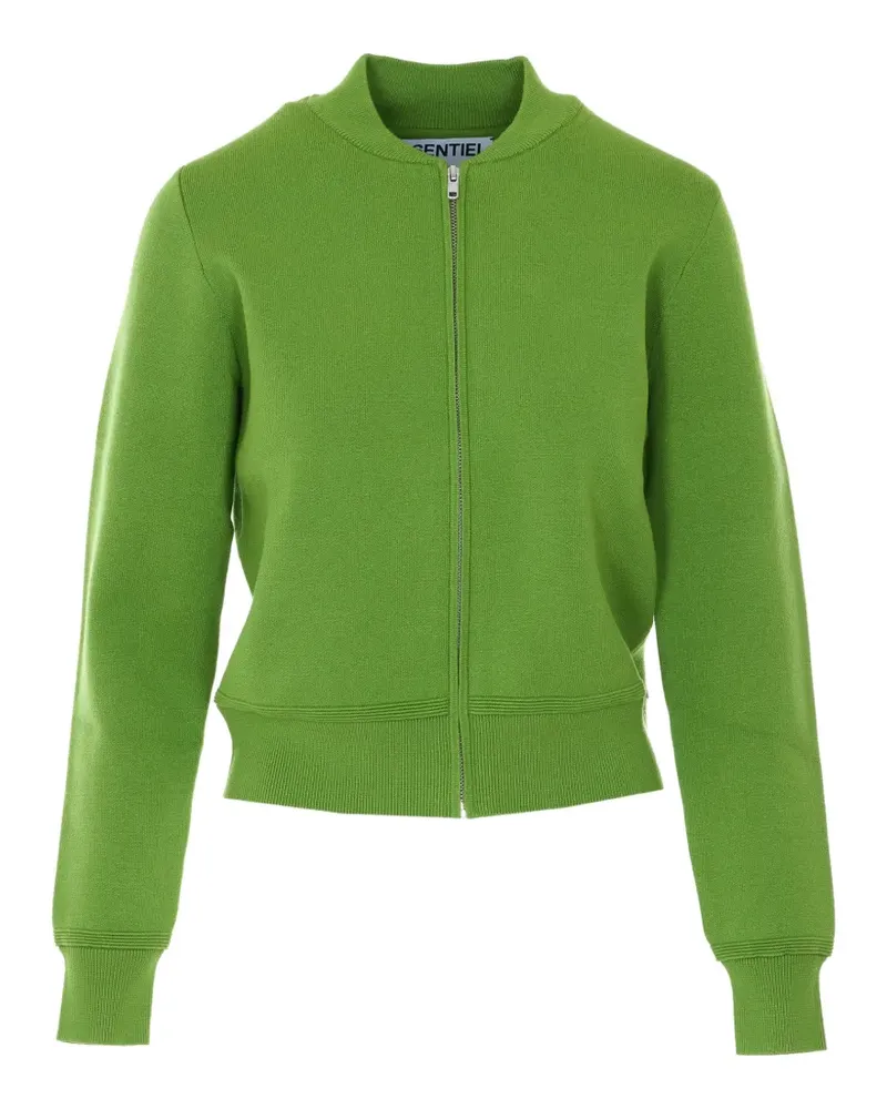 Essentiel Bomberjacke mit Stickerei - Grün Grün