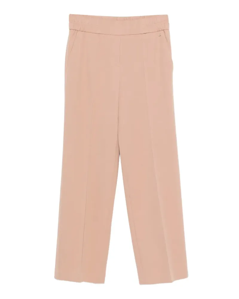 Marc Cain elasticated-waistband trousers - Nude Nude