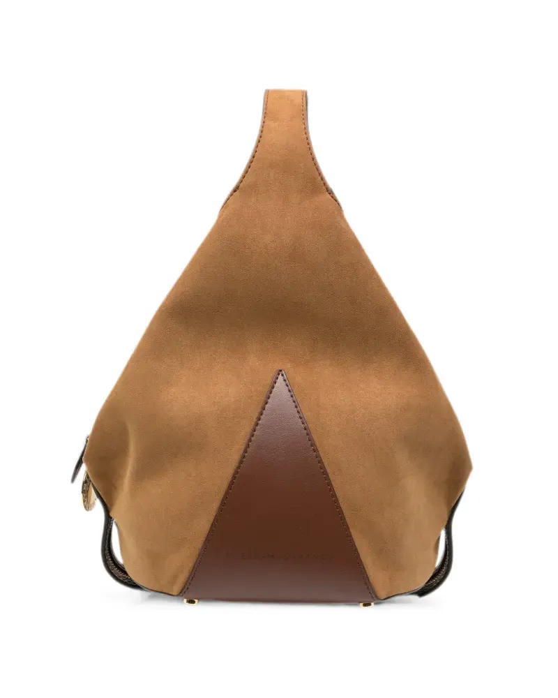 Stella McCartney Kleiner Appaloosa Tote Bag mit Wildledereffekt - Braun Braun