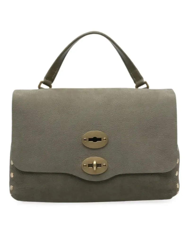 Zanellato Kleine Postina Tote Bag mit Nieten - Nude Nude