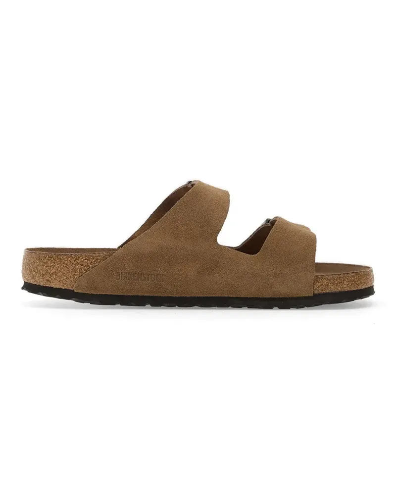 Birkenstock Arizona soft footbed leather sandals - Braun Braun