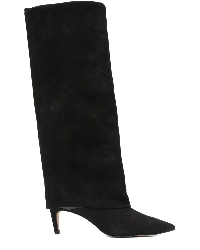 CARRANO Kniehohe Stiefel 60mm - Schwarz Schwarz