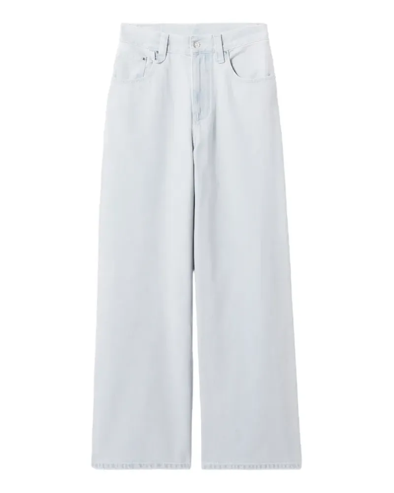 Claudie Pierlot Weite Jeans in Hellblau Blau