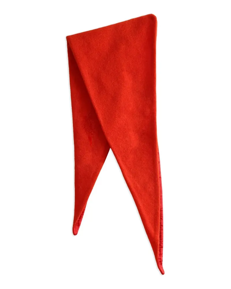 Rier Schal aus Fleece - Orange Orange