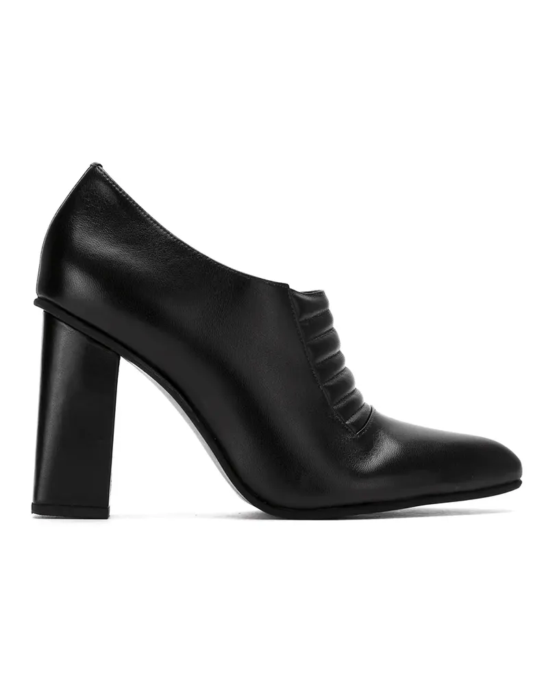 Sarah Chofakian Pumps aus Leder - Schwarz Schwarz