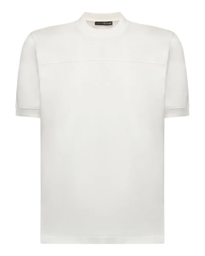 Giuliano Galiano T-Shirt mit Rundhalsausschnitt - Weiß Weiß