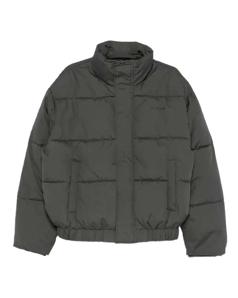 Daily Paper Wattierte Renako Monogram Jacke - Grau Grau