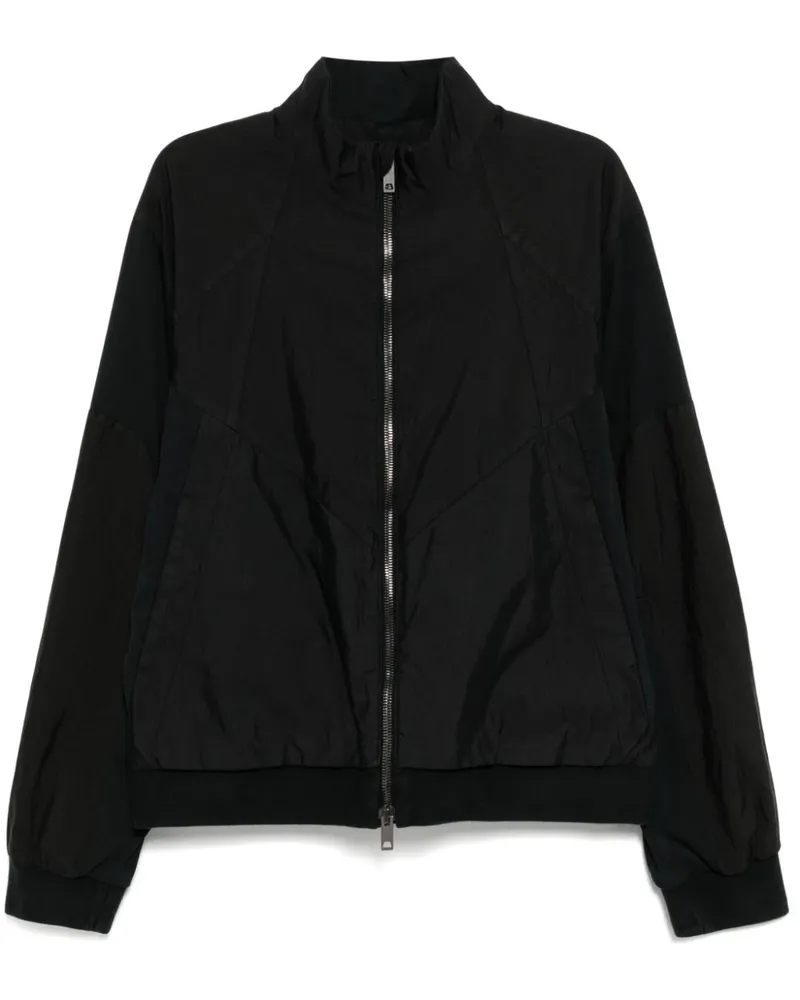 Nike Sportjacke mit Reißverschluss - Schwarz Schwarz