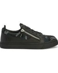 Giuseppe Zanotti Sneakers mit Camouflage-Print Schwarz