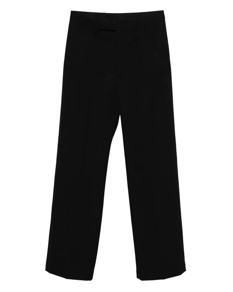 Rick Owens pressed-crease trousers - Schwarz Schwarz