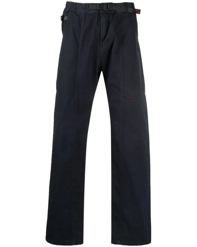 GRAMICCI Straight-Leg-Hose mit Gürtel - Blau Blau