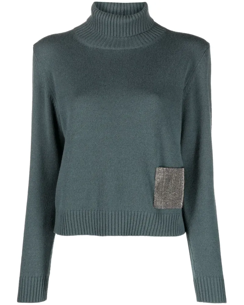 Fabiana Filippi Kaschmirpullover mit Rollkragen - Grau Grau