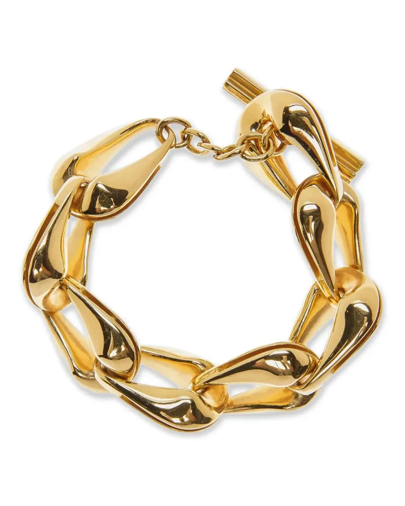 Bally Armband mit breiten Gliedern - Gold Gold