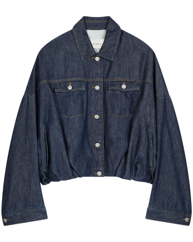 Dries van Noten Klassische Jeansjacke - Blau Blau