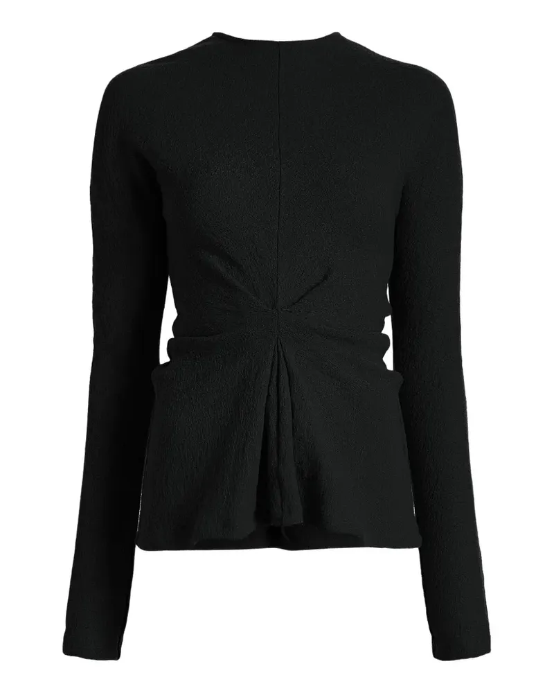 Proenza Schouler Heather Strickoberteil - Schwarz Schwarz