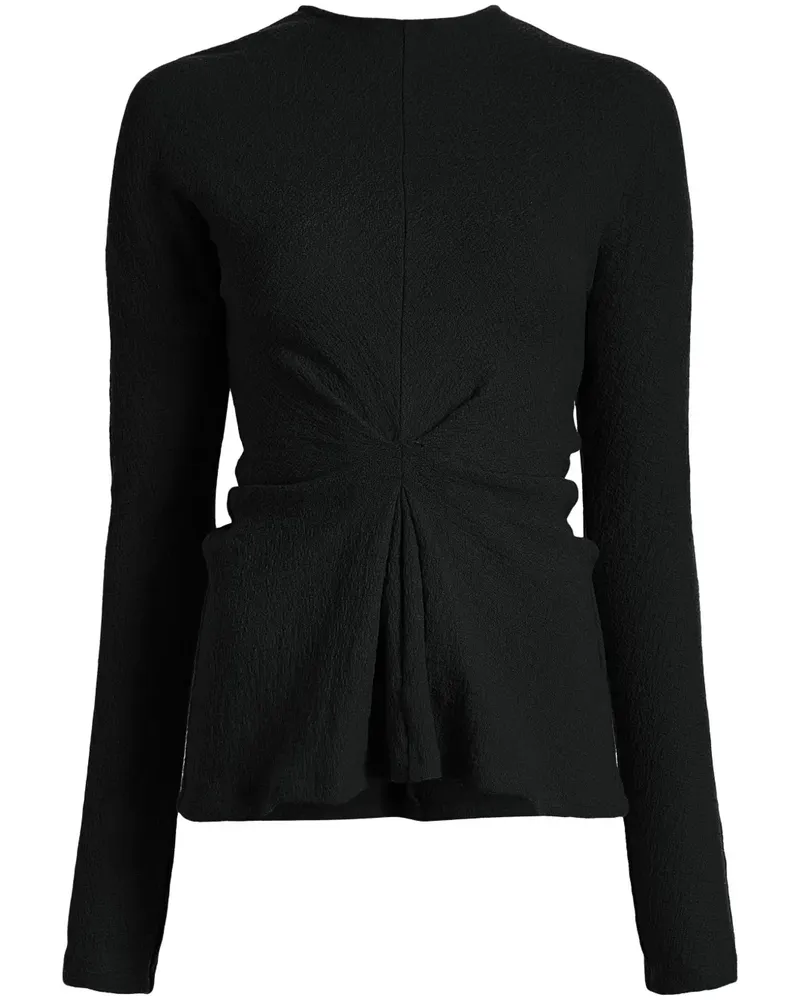 Proenza Schouler Heather Strickoberteil - Schwarz Schwarz