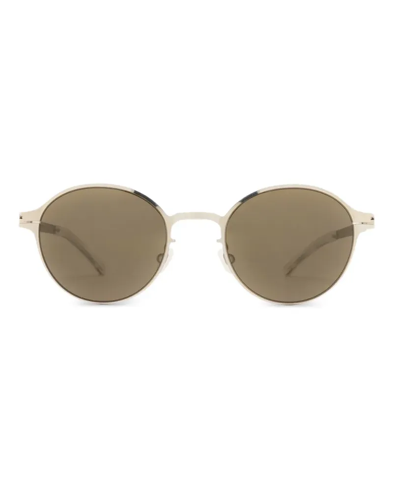 Mykita Wim Sonnenbrille mit rundem Gestell - Silber Silber