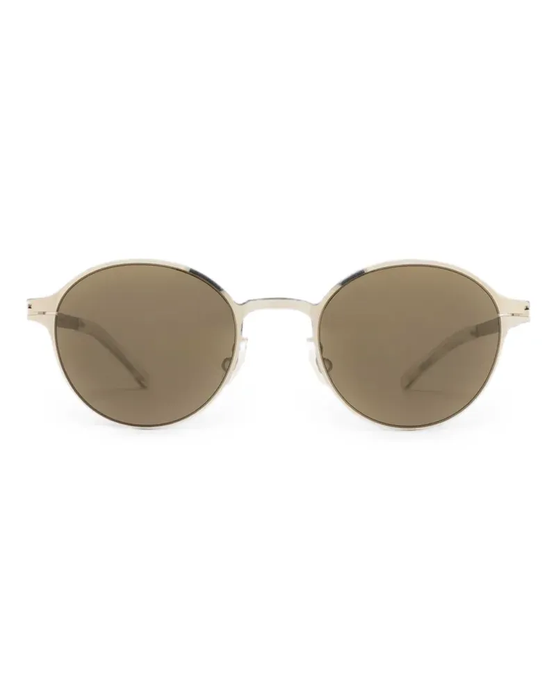 Mykita Wim Sonnenbrille mit rundem Gestell - Silber Silber