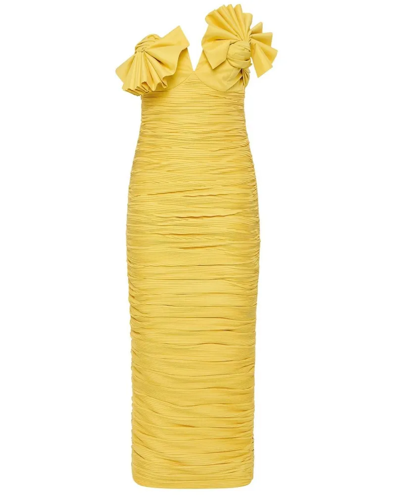 Rachel Gilbert Jensen Kleid - Gelb Gelb