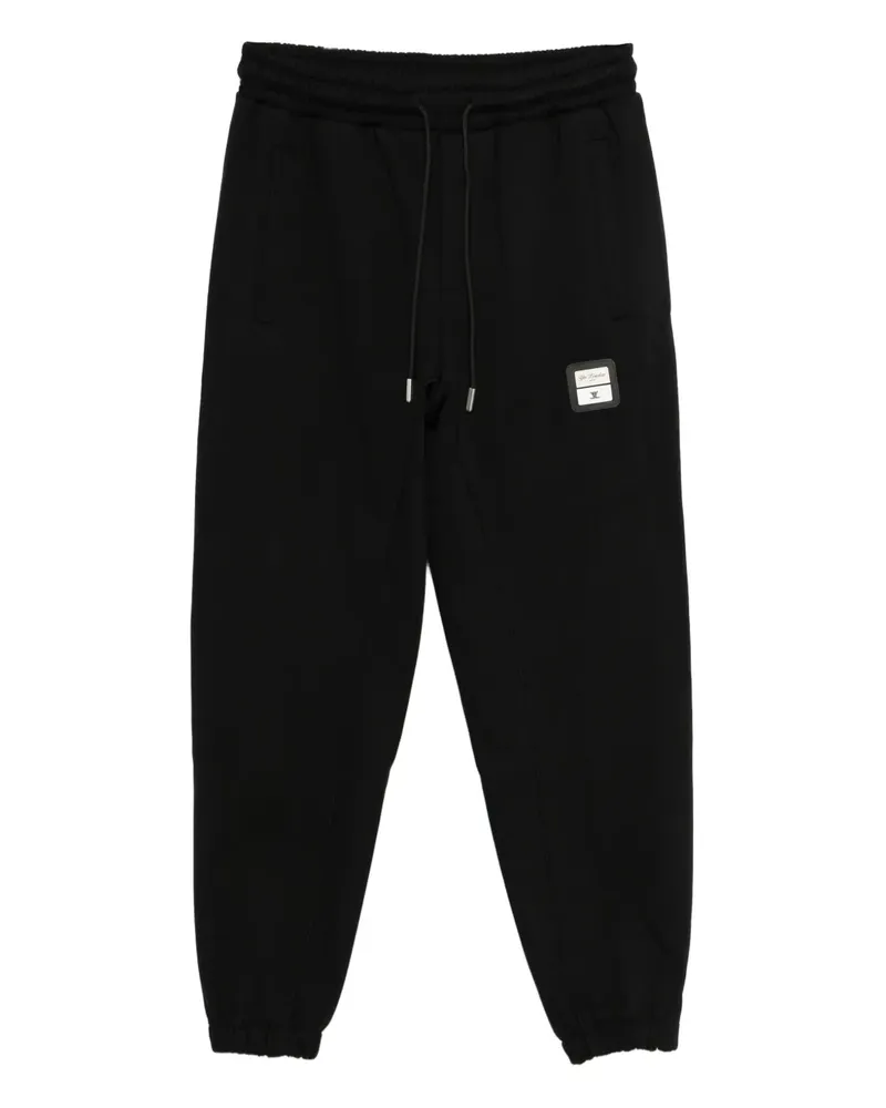 Yes London Jogginghose mit Kordelzug - Schwarz Schwarz