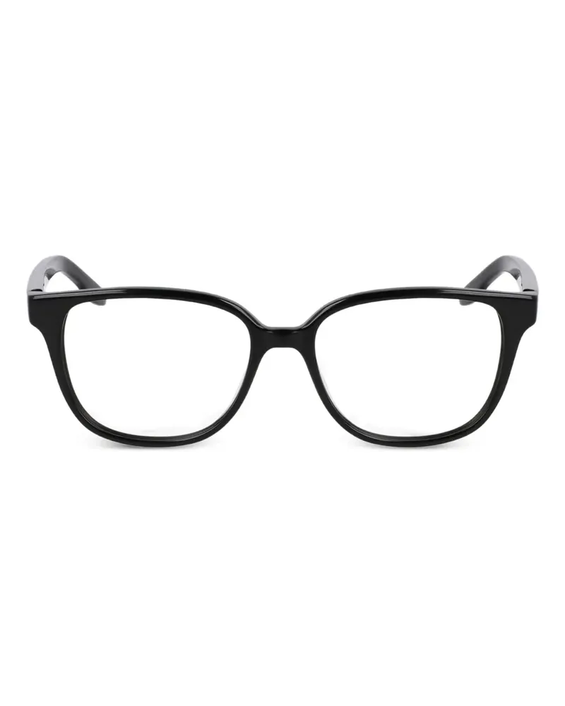 Nike Brille mit eckigem Gestell - Schwarz Schwarz