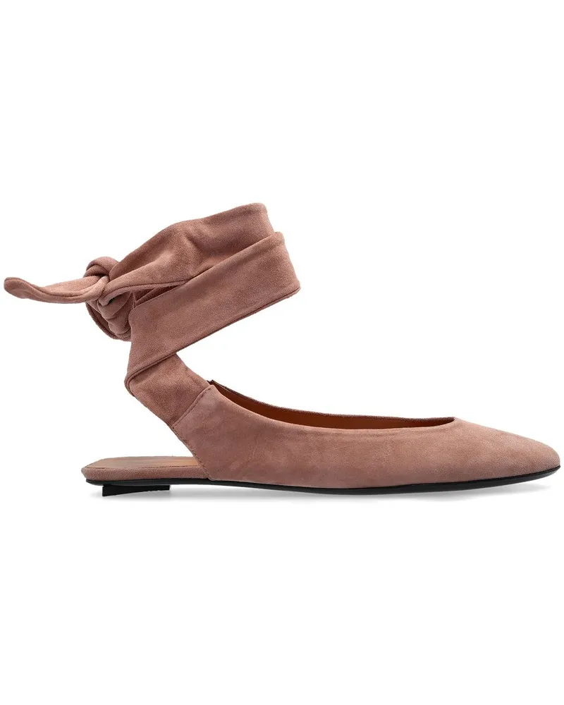 ATTICO Cloe Ballerinas - Braun Braun